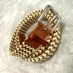 Paul Smith 編み込み　レザー　ベルト