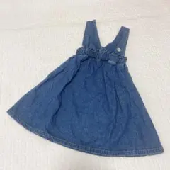 フタフタ デニムワンピース 95cmのサムネイル