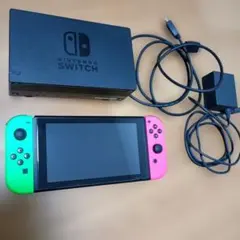 Switch 本体 ネオンピンク/ネオングリーン ＋ SDカード 512GB