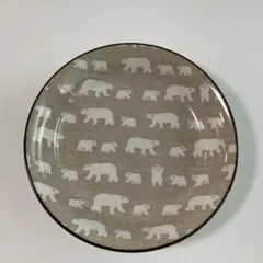 シロクマ親子のカレー皿　みのる陶器のサムネイル