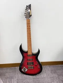 ＊【訳あり品】Fernandes エレキギター　レッド系