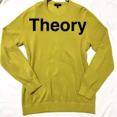 極美品✨ Theory 絹100％ サマーニット L イエロー 薄手 高級のサムネイル