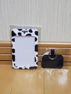 牛柄プラスチックカードケース