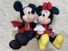 ミッキー&ミニー人形　ハロウィンver
