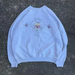 90s USA製 フルーツオブザルーム カントリーファンシー スウェット XL