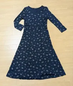 LAURA ASHLEY ローラアシュレイ 花柄ワンピース 7号 S