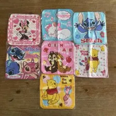 ディズニープチタオル 7枚セット