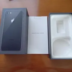 iPhone8 ブラック 箱のみ