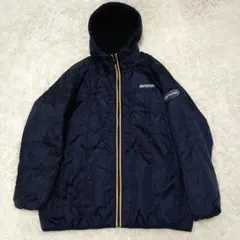 希少5Lサイズ OUTDOOR アウトドア フードボアジャケット ネイビー