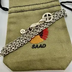 美品 SAAD ホイール、フック太角(4.0mm幅)ロングチェーン 約62センチ
