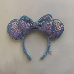 ディズニー　スパンコールカチューシャ