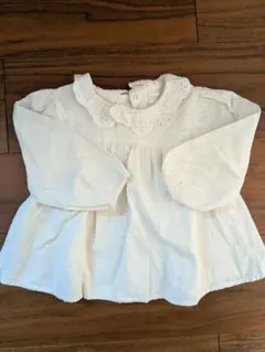 【ZARAbaby】ホワイトフリルシャツ