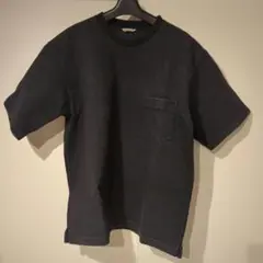 AURALEE STAND-UP TEE　5黒