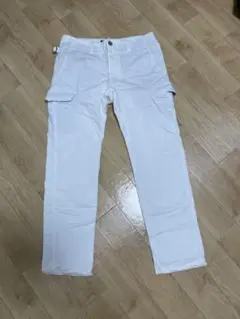 【元値11000円】UNITED AVIATION ホワイト スキニーパンツ M