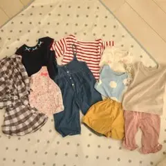 ナチュラル系　ベビー服 10点セット 95㎝