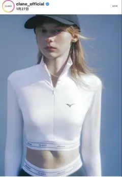 CLANE x MIZUNO Half Zip Sweatshirt - メルカリ