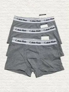 グレー 3枚セット　カルバンクライン ボクサーパンツ