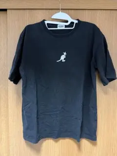 KANGOL カンゴール 刺繍ロゴ Tシャツ ブラック L