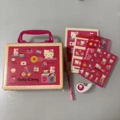 激レア】ハローキティ カギ付きトランク型手帳 - メルカリ