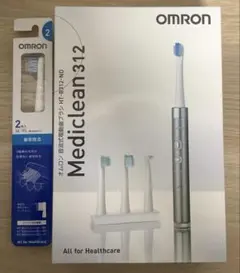 【新品】OMRON 音波式電動歯ブラシ HT-B312-ND 替えブラシセット