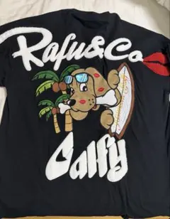 GALFY × Rafu&Co Chuライバル ダブダブパーカー XL(大型犬) GALFY×Rafu&Co Chuライバル ダブダブパーカー【Black】 | GRATIFY
