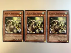 遊戯王 風霊媒師ウィン クオシク 英語版 3枚 - メルカリ