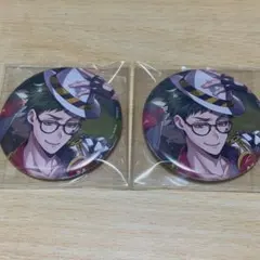 ツイステ トレイ 寮服 缶バッジ