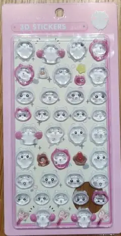 ちいかわ ボンボンドロップ3Dステッカー キャラクター ②