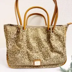 21 Christian oliverレオパード柄 ナイロン　2ウェイ