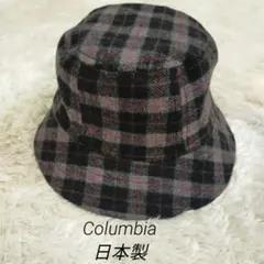 Columbia コロンビア 日本製 チェック バケットハット L/XL