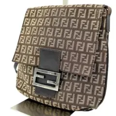 美品　FENDI　フェンディ　ズッキーノ　ショルダーバック　SV金具　総柄のサムネイル