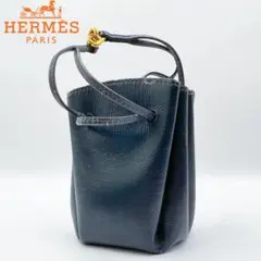 HERMES ヴェスパ ポーチ レザー ネイビー系 刻印有り 正規品 2025年最新】ヴェスパ エルメスの人気アイテム - メルカリ