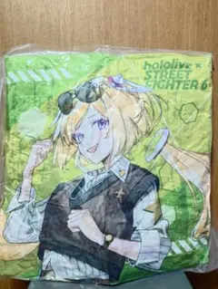 ストリートファイター6×ホロライブ スクエアクッション アキロゼ