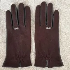 ★値下げ済み★Alta Classe バーガンディ 手袋