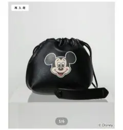 〖未使用・タグ付き〗Disney DRAWSTRING BAG ミッキー
