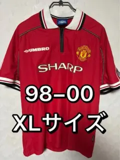 マンチェスターユナイテッド98-99 ユニフォーム アンブロ - メルカリ