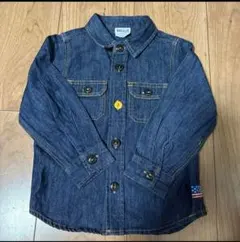 【即日発送】ブリーズ　デニムシャツ　95cm 美品