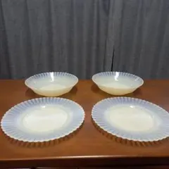 マクベスエバンス　ペタルウェア　シリアルボウル　5枚セット マクベスエバンス ペタルウェア シリアルボウル 5枚セット