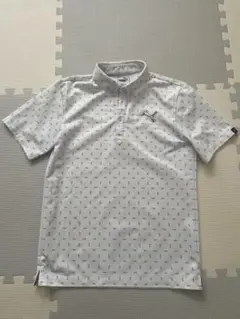 PUMA プーマ ゴルフウェア ポロシャツ Mサイズホワイト