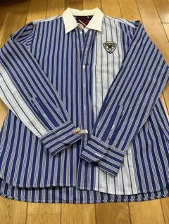 TOMMY HILFIGER ストライプ長袖シャツ