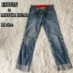 EDWIN×MOTOR HEAD コラボ デニム ジーンズ M
