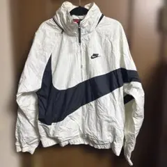 Nike ナイロンジャケット M ホワイト/ブラック