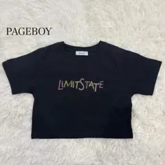 PAGEBOY ページボーイ　ラインストーン ショート　　Tシャツ　カットソーのサムネイル