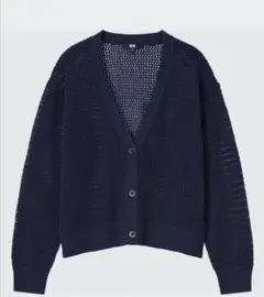 UNIQLO　メッシュショートカーディガン
