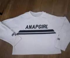 ANAP GIRL　トレーナー　ホワイト　Mサイズ