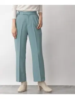 中古 LOWRYSFARM ツイルカラーフレアパンツ