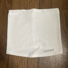 12/16までお値下げ★ mont-bell ネックゲーターホワイト