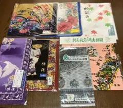 和柄等ハンカチ７枚セット