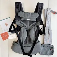 美品　エルゴベビー オムニ360 クールエア クラシックウィーブ