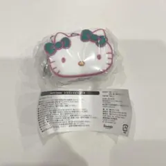 新品　 サンリオハウス シリコンコインケース キティ grn